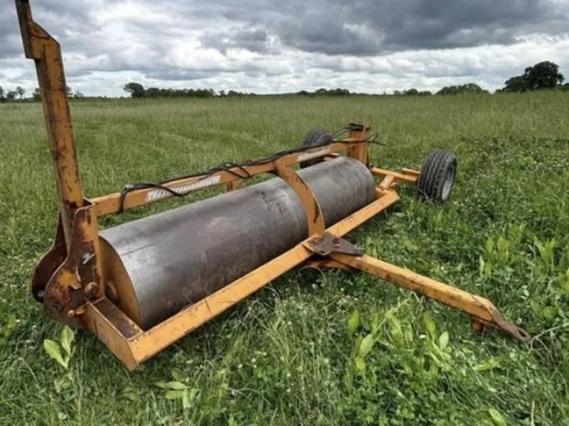 Twose three metre flat roll standing in a field margin